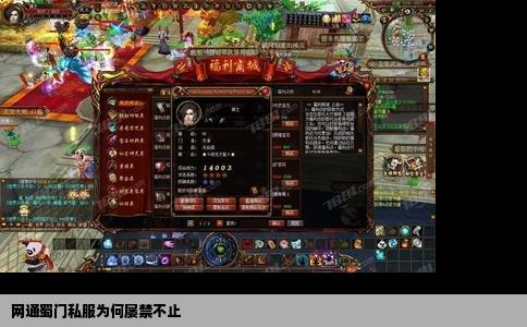 网通蜀门私服为何屡禁不止