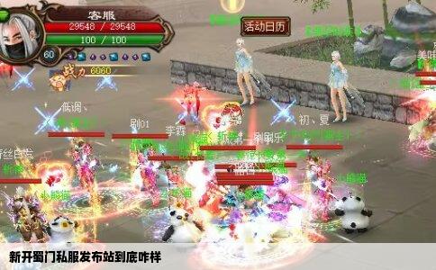 新开蜀门私服发布站到底咋样